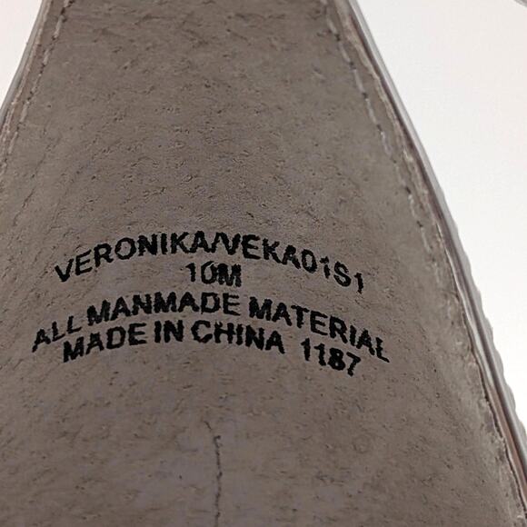 Steve Madden Veronika Platform Chunky Block Heel Sandal Women's Silver Size 10M - Picture 7 of 13